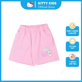 Quần đùi bé gái KITTYKIDS, quần bé gái chất cotton, size 3-10 nhiều màu sắc xinh yêu