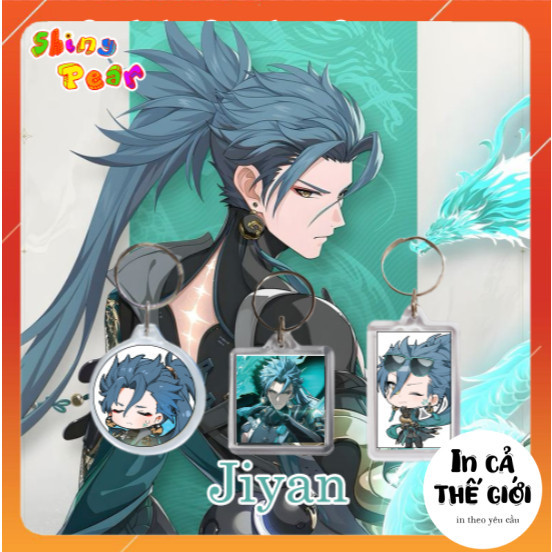 [Wuthering Waves] - Móc chìa khóa Jiyan game Wuthering Waves làm quà tặng, trang trí | Shop nhận in 