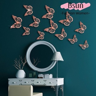Set 12 Miếng Dán Hình Bướm 3d Trang Trí Nội Thất