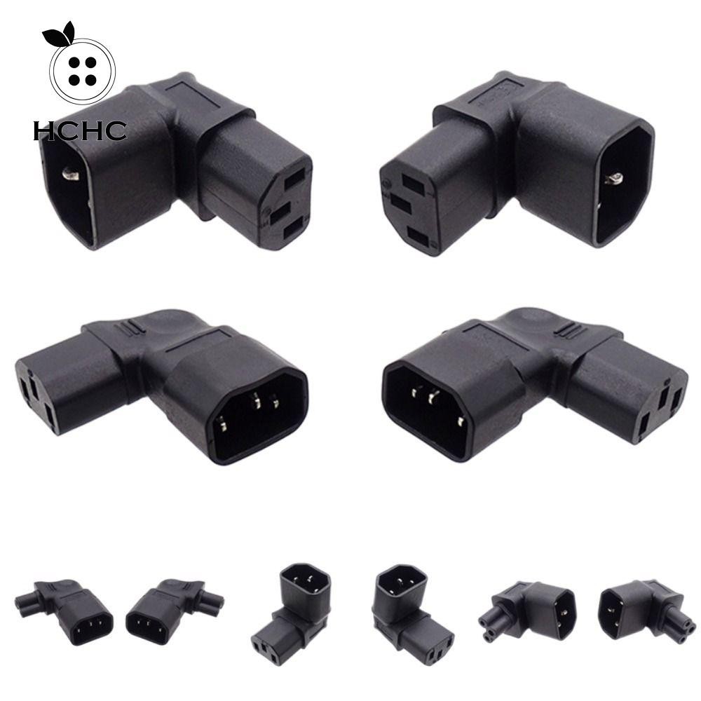 Bộ Chuyển Đổi Nguồn C13 Nữ C14-C13 Xuống C14 Nam Đến C13 Nữ Uốn Cong Lên / Xuống / Trái / Phải 90 Gó