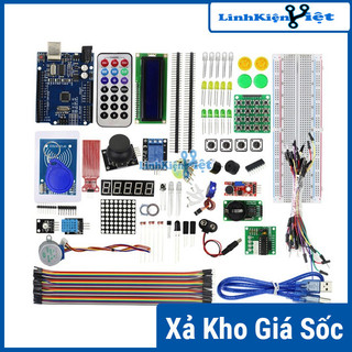 Combo Bộ Kít Arduino Uno R3 Full V2 - BH 06 Tháng