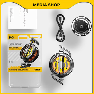 Quạt Tản Nhiệt Điện Thoại Sò Lạnh MEMO CX07 - LED Gaming, Nam Châm Siêu Mạnh, Làm Lạnh Cực Sâu (BH Lỗi 1 Đổi 1)