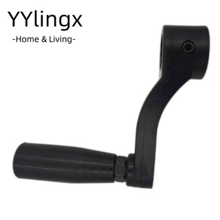 Tay cầm quay tay, tay cầm lỗ tròn m6 đen, tay cầm bằng nhựa di động tay cầm máy dụng cụ