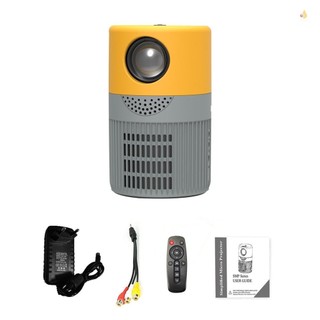 Máy chiếu Video LED YT400 Rạp hát tại nhà Máy chiếu phim Máy chiếu Mini Máy chiếu trong suốt di động