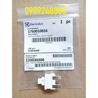 Công tắc nguồn máy sấy Electrolux EDV6552 6,5kg mới hàng chính hãng