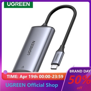 Ugreen Bộ Chuyển Đổi USB C 2.5 Gigabit Type C Sang Lan RJ45 2500Mbps Thẻ