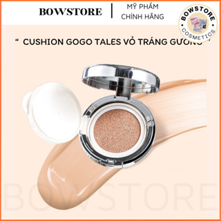 Cushion Phấn Nước GOGO TALES Vỏ Bạc Tráng Gương Kèm Lõi Thay Thế GT524 Naked Fog And Foggy Coke Air Cushion - C312