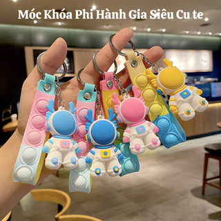 Móc khóa phi hành gia sưu tầm , móc cài chìa khóa, balo hot trend độc đáo, dễ thương OLL331