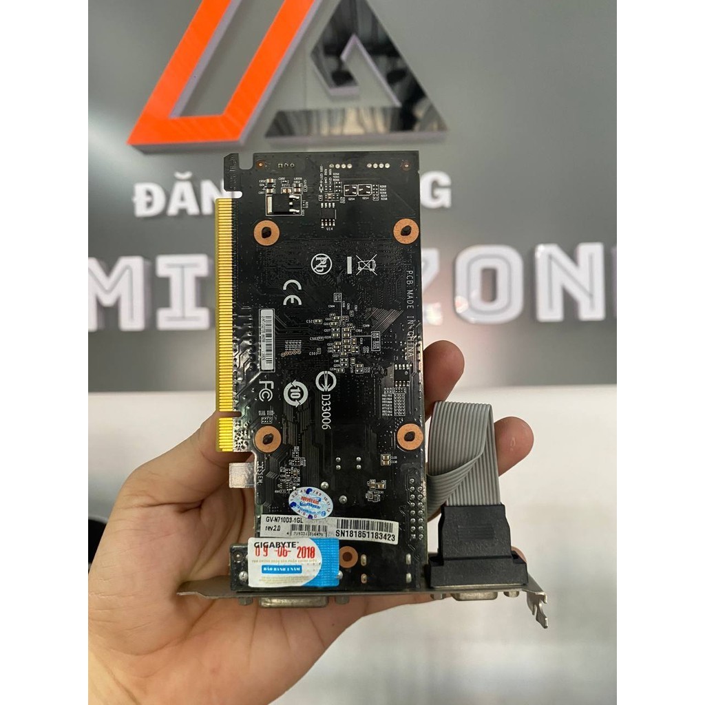 VGA GIGABYTE GV-N710D3-1GL (GeForce GT 710)  2ND