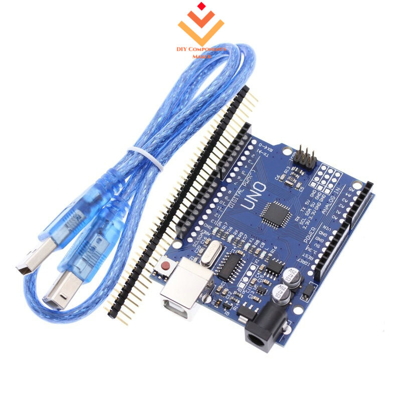 Bảng tương thích UNO R3 ATmega328 cho CÁP Arduino + USB