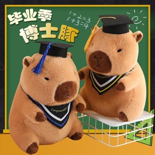 Capybara Đồ Chơi Sang Trọng Mô Phỏng Capibara Cosplay Cử Nhân Thú Nhồi Bông Búp Bê Tốt Nhất Tốt Nghiệp Quà Tặng yikuiavn