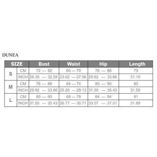 Đầm không tay màu tương phản DUNEA Turn Down Patchwork