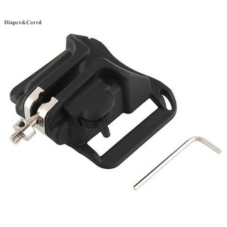 Diaper & cored máy ảnh dslr thắt lưng khóa phát hành nhanh nút gắn dây đeo chờ móc treo kẹp gắn cho máy ảnh dslr micro camera chụp nhanh yth