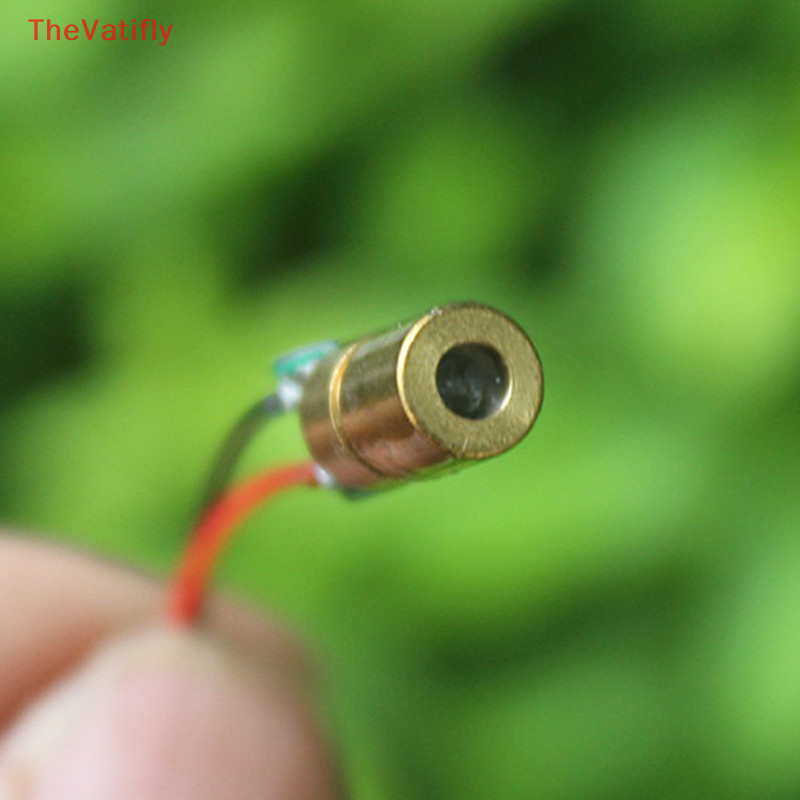 [Thevatifly] Mô-đun đầu Laser đồ họa ánh sáng đỏ Mini Điện áp thích hợp DC3-7,4V Con trỏ Laser Ống Laser chấm đỏ Mô-đun mạch Diode Laser HOT