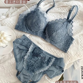 Ren Gợi Cảm Dày Có Thể Điều Chỉnh Loại Nhận Bên Ngực Hỗ Trợ Hàng Đầu Nhìn Lớn Quần Lót Nữ Tập Hợp Không Vòng Thép Áo Ngực Bộ