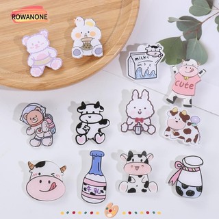 Ghim Cài Áo Hình Bò Sữa Chống Ánh Sáng Dành Cho Nữ