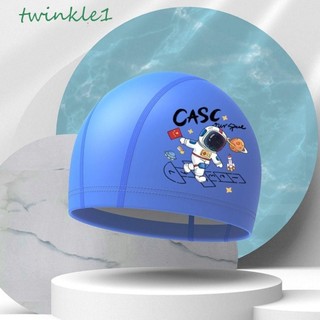 Twinkle Trẻ Em Mũ Bơi Bảo Vệ Tai Cho Trẻ Em Bé Trai Bé Gái PU Trẻ Em Mũ Bơi Bảo Vệ Tai Bơi Thiết Bị Bể Bơi Thỏ Phi Hành Gia Mũ Bơi