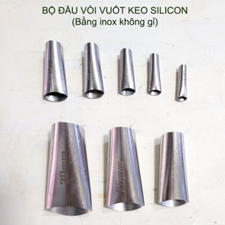 Bộ đầu vòi vuốt keo silicon 6-30mm hoặc 5-35mm tùy chọn, bằng inox không gỉ