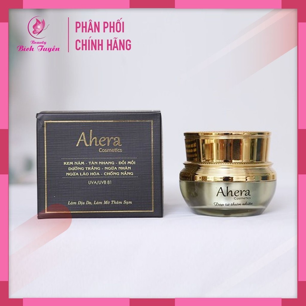 AHERA Kem Nám - Tàn Nhan - Dưỡng Trắng - Đồi Mồi - Ngừa Lão Hóa - Chống Nắng 25g - KL Kem 16g
