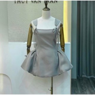 Áo đai vai buộc thân xòe TKCC ASHYLEY