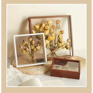 KHUNG HỘP GỖ 3D MẶT MICA LÀM TRANH TRANG TRÍ ĐỂ BÀN T.CRAFT HOUSE-NVLG