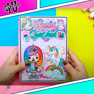 ĐỒ CHƠI NGÔI NHÀ BÚP BÊ GIẤY CẮT THỦ CÔNG DIY - TOCA LIFE WORLD -  MẪU TA062
