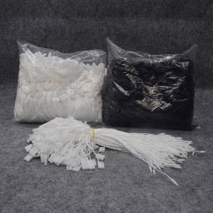 [BỊCH ~200-1000 SỢI] Dây Treo Nhãn Mác Bằng Chỉ Dù Đầu Vuông