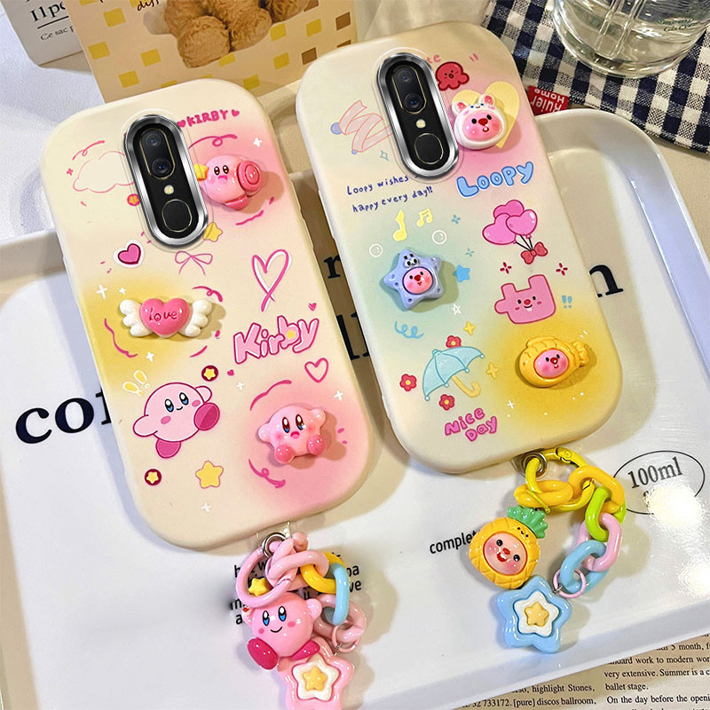 ốp lưng oppo f11 pro Ốp điện thoại mạ điện búp bê dễ thương cho ốp lưng oppo f11 pro oppo f11