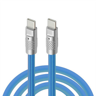 Cáp Sạc Nhanh Silicon Type-C To Type-C, Type-C To LN (Sạc Nhanh, Dây Cáp Silicon Mềm Dẻo)