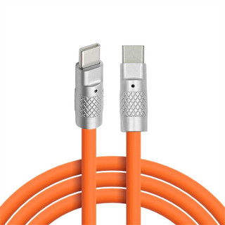 Cáp Sạc Nhanh Silicon Type-C To Type-C, Type-C To LN (Sạc Nhanh, Dây Cáp Silicon Mềm Dẻo)