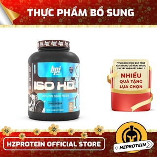 BPI ISO HD ISOLATE PROTEIN - SỮA WHEY PROTEIN ISOLATE 100%, HỖ TRỢ TĂNG CƠ BẮP, CHÍNH HÃNG BPI SPORTS (5 LBS)