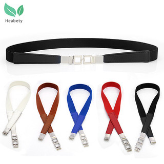 Heabety nữ thắt lưng n co giãn đầm thắt lưng khóa mỏng dây thắt lưng cho đầm mới
