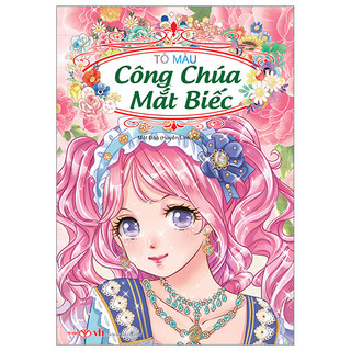 Sách Tô Màu - Công Chúa Mắt Biếc