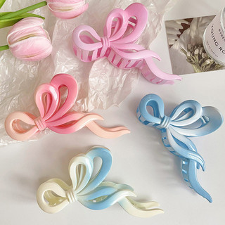 Thời Trang Bướm Lấy Kẹp Ins Gradient Nơ Kẹp Kẹp Tóc Bé Gái Mũ Đội Đầu Quà Tặng Tiếp Liệu