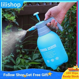 Lilishop 2L Spray Bottle Plastic Watering Pot High Air Pressure Thickened Water Sprayer for Garden