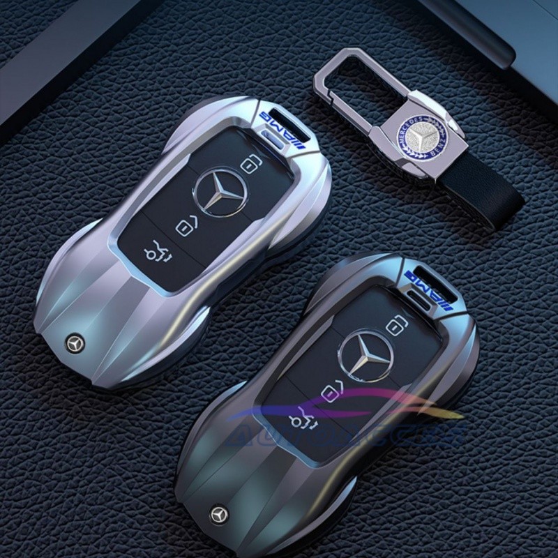 Chìa Khóa Xe Ô Tô Bao Chìa Khóa Cho Xe Mercedes-Benz C260L Chìa Khóa C200L S-Class S400L Khóa S450L 