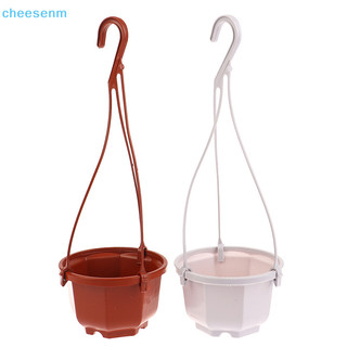 Cheenm 1 cái treo bát giác chậu hoa nhựa hoa lan mọng nước treo chậu vn
