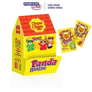 Ngôi Nhà Kẹo Dẻo Xinh Xắn Chupa Chups Panda House ( hộp 20 gói )