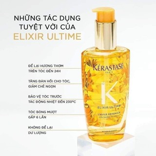 Dầu Dưỡng Phục Hồi Tóc Kérastase Elixir Ultime 30ml