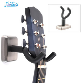 Funslane Điện Đàn Guitar Móc Treo Giá Đỡ Ukulele Móc Treo Tường Giá Đỡ Màn Hình Cho Đàn Guitar Bass