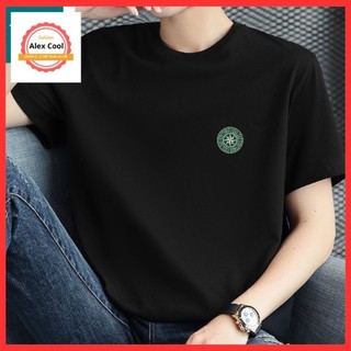 Áo thun nam, áo phông nam tay ngắn cổ tròn chất thun lạnh co giãn 4 chiều alex cool  ATC05