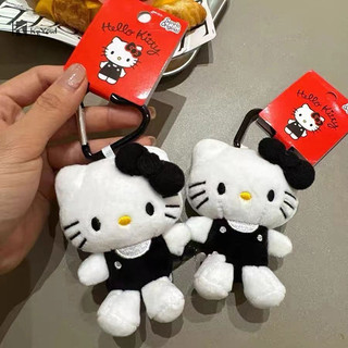 Kgyewl Hoạt Hình Hello Kitty Sang Trọng Búp Bê Hình Tình Yêu Móc Khóa Cô Gái Dễ Thương Ba Lô Mặt Dây Chuyền Kawaii Trang Trí Đồ Chơi Trẻ Em Quà Tặng Phụ Kiện Mới