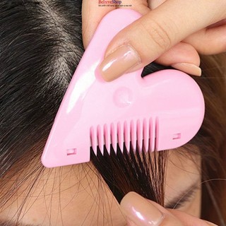 Lược tỉa tóc mini hình mini tim cho bé, cắt tóc mái cho -beloveshop