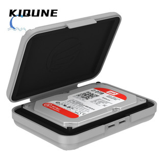 Túi & Hộp đựng ổ cứng di động 3,5 Inch Bảo vệ ổ cứng Hộp lưu trữ chống ẩm cho ổ cứng HDD Hộp ổ cứng màu đen mới