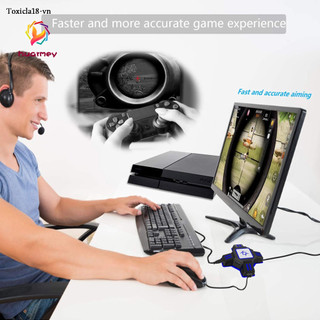 ♗HU KX USB Game Controller Converter Keyboard Mouse Adapter for Switch/Xbox/PS4/PS3