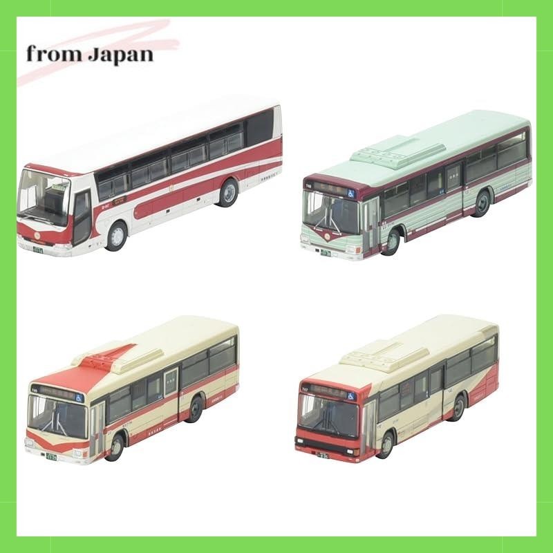 TOMYTEC The Bus Collection Bascolle - Hokuriku Railway 80th Anniversary Color 4 sets - diorama goods