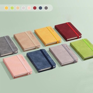Ahmeduib a7 mini notebook, agenda organizer memo diary planner pocket notepad, simple diary notebook word book dày cung cấp văn phòng