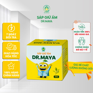 Sáp ấm Dr.maya 20g ngăn ngừa rôm sảy, giữ ấm cơ thể làm mềm da sử dụng cho trẻ ngay từ sơ sinh