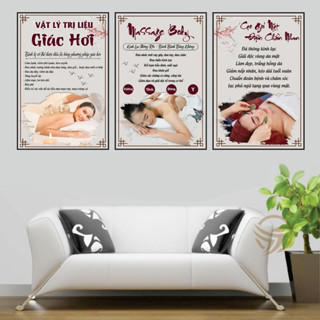  Tranh treo tường quán dưỡng sinh đông y spa 