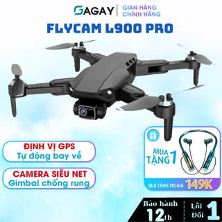 Flycam EL900 PLUS, flycam mini với định vị GPS, tự động bay về, hình ảnh fullHD, thời lượng pin lâu GAGAY